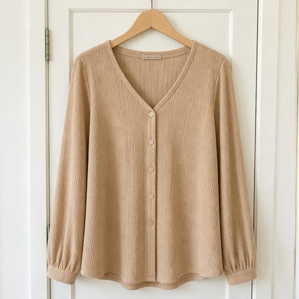 Camel Tunic Blouse